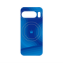 プレミアムパネル with Pixelsnap［ CASEPLAY Winding Pattern - Blue ］