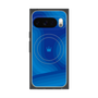 プレミアムパネル with Pixelsnap［ CASEPLAY Winding Pattern - Blue ］