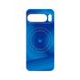 プレミアムパネル with Pixelsnap［ CASEPLAY Winding Pattern - Blue ］