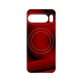 プレミアムパネル with Pixelsnap［ CASEPLAY Winding Pattern - Red ］