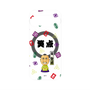 プレミアムパネル with Pixelsnap［ 笑点 - 桂 宮治 - 黒 ］