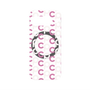 プレミアムパネル with Pixelsnap［ オリジナル - CASEPLAYイニシャル総柄 - ピンク ］