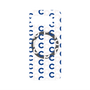 プレミアムパネル with Pixelsnap［ オリジナル - CASEPLAYイニシャル総柄 - ネイビー ］