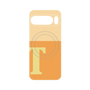 プレミアムパネル with Pixelsnap［ オリジナル - initial two tone - T orange ］