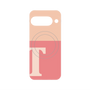 プレミアムパネル with Pixelsnap［ オリジナル - initial two tone - T pink ］