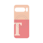 プレミアムパネル with Pixelsnap［ オリジナル - initial two tone - T pink ］