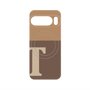 プレミアムパネル with Pixelsnap［ オリジナル - initial two tone - T brown ］