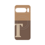 プレミアムパネル with Pixelsnap［ オリジナル - initial two tone - T brown ］