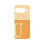プレミアムパネル with Pixelsnap［ オリジナル - initial two tone - U orange ］
