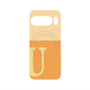 プレミアムパネル with Pixelsnap［ オリジナル - initial two tone - U orange ］