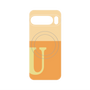 プレミアムパネル with Pixelsnap［ オリジナル - initial two tone - U orange ］