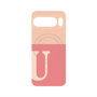 プレミアムパネル with Pixelsnap［ オリジナル - initial two tone - U pink ］