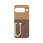プレミアムパネル with Pixelsnap［ オリジナル - initial two tone - U brown ］
