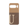 プレミアムパネル with Pixelsnap［ オリジナル - initial two tone - U brown ］