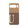 プレミアムパネル with Pixelsnap［ オリジナル - initial two tone - U brown ］