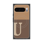 プレミアムパネル with Pixelsnap［ オリジナル - initial two tone - U brown ］