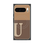 プレミアムパネル with Pixelsnap［ オリジナル - initial two tone - U brown ］
