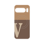 プレミアムパネル with Pixelsnap［ オリジナル - initial two tone - V brown ］