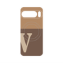 プレミアムパネル with Pixelsnap［ オリジナル - initial two tone - V brown ］