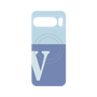 プレミアムパネル with Pixelsnap［ オリジナル - initial two tone - V blue ］