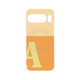 プレミアムパネル with Pixelsnap［ オリジナル - initial two tone - A orange ］