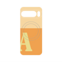 プレミアムパネル with Pixelsnap［ オリジナル - initial two tone - A orange ］