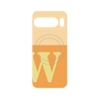 プレミアムパネル with Pixelsnap［ オリジナル - initial two tone - W orange ］
