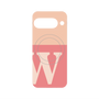 プレミアムパネル with Pixelsnap［ オリジナル - initial two tone - W pink ］