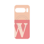 プレミアムパネル with Pixelsnap［ オリジナル - initial two tone - W pink ］