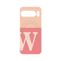 プレミアムパネル with Pixelsnap［ オリジナル - initial two tone - W pink ］