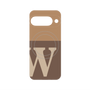 プレミアムパネル with Pixelsnap［ オリジナル - initial two tone - W brown ］