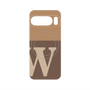 プレミアムパネル with Pixelsnap［ オリジナル - initial two tone - W brown ］