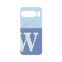 プレミアムパネル with Pixelsnap［ オリジナル - initial two tone - W blue ］