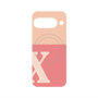 プレミアムパネル with Pixelsnap［ オリジナル - initial two tone - X pink ］