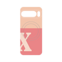 プレミアムパネル with Pixelsnap［ オリジナル - initial two tone - X pink ］