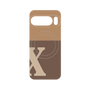 プレミアムパネル with Pixelsnap［ オリジナル - initial two tone - X brown ］