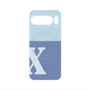 プレミアムパネル with Pixelsnap［ オリジナル - initial two tone - X blue ］