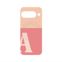 プレミアムパネル with Pixelsnap［ オリジナル - initial two tone - A pink ］