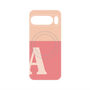 プレミアムパネル with Pixelsnap［ オリジナル - initial two tone - A pink ］