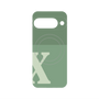 プレミアムパネル with Pixelsnap［ オリジナル - initial two tone - X green ］