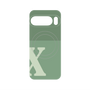 プレミアムパネル with Pixelsnap［ オリジナル - initial two tone - X green ］