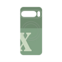 プレミアムパネル with Pixelsnap［ オリジナル - initial two tone - X green ］