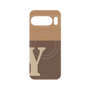 プレミアムパネル with Pixelsnap［ オリジナル - initial two tone - Y brown ］