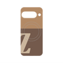 プレミアムパネル with Pixelsnap［ オリジナル - initial two tone - Z brown ］