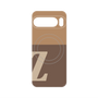 プレミアムパネル with Pixelsnap［ オリジナル - initial two tone - Z brown ］