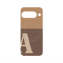 プレミアムパネル with Pixelsnap［ オリジナル - initial two tone - A brown ］