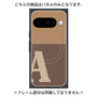 プレミアムパネル with Pixelsnap［ オリジナル - initial two tone - A brown ］