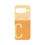 プレミアムパネル with Pixelsnap［ オリジナル - initial two tone - C orange ］