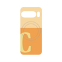 プレミアムパネル with Pixelsnap［ オリジナル - initial two tone - C orange ］
