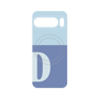 プレミアムパネル with Pixelsnap［ オリジナル - initial two tone - D blue ］